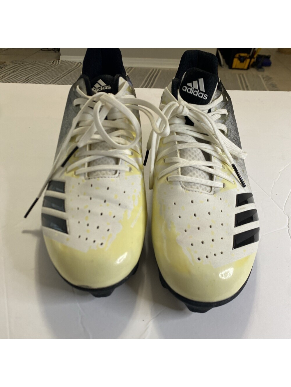 New adidas x Crazyfast.4 FxG Soccer Cleats Green White Black Mens Size 9.5